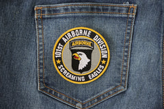 101st Airborne Division Patch Screaming Eagles - 3x3 inch