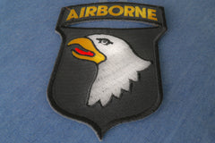 101st Airborne Patch - 3x4.25 inch