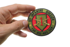 1st Infantry Division Patch The Big Red One - 3x3 inch