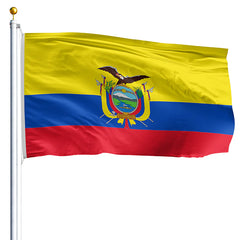 Ecuador flag national Flag of Ecuador  - Made in USA