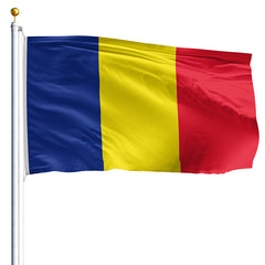 Romania Flag - Sewn Made in USA