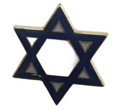 Israel Star of David Lapel Pin