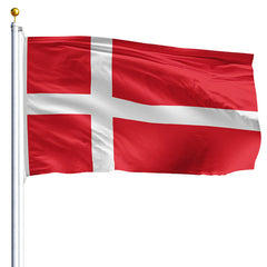 Denmark Flag - Nylon - (Made in America) Commercial