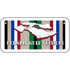 Persian Gulf Veteran Novelty Metal License Plate 6" x 3" (BP)