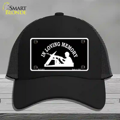 In Loving Memory Lookout Novelty License Plate Hat Mesh / Black