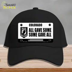 Colorado POW MIA Some Gave All Novelty License Plate Hat Cotton / Black