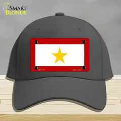 Gold Star Mother One Novelty License Plate Hat Cotton / Charcoal