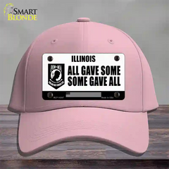 Illinois POW MIA Some Gave All Novelty License Plate Hat Cotton / Pink