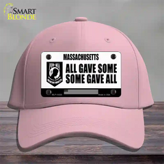 Massachusetts POW MIA Some Gave All Novelty License Plate Hat Cotton / Pink