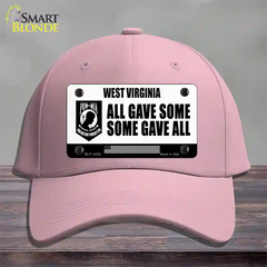 West Virginia POW MIA Some Gave All Novelty License Plate Hat Cotton / Pink