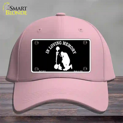 In Loving Memory Kneeling Novelty License Plate Hat Cotton / Pink