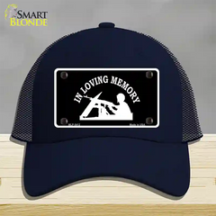 In Loving Memory Lookout Novelty License Plate Hat Mesh / Navy