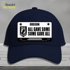 Oregon POW MIA Some Gave All Novelty License Plate Hat Cotton / Navy