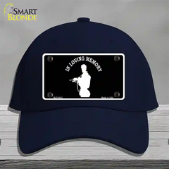 In Loving Memory Standing Novelty License Plate Hat Cotton / Navy