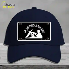 In Loving Memory Lookout Novelty License Plate Hat Cotton / Navy