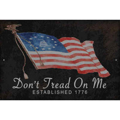 Dont Tread on Me Est 1776 Novelty Metal Parking Sign 12" x 18" (LGP)