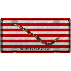 Dont Tread On Me Culpeper Novelty Metal License Plate 24" x 12" (LLP)