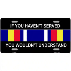 War On Terrorism Ribbon Metal Novelty License Plate 24" x 12" (LLP)