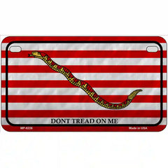 Dont Tread On Me Culpeper Novelty Metal License Plate 7" x 4" (MP)