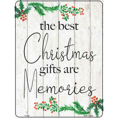 Best Christmas Gifts Novelty Metal Parking Sign 9" x 12" (P)