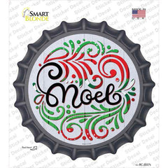 Noel Christmas Novelty Bottle Cap Sticker Decal Small