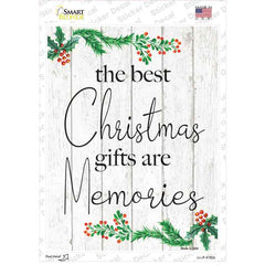 Best Christmas Gifts Novelty Rectangle Sticker Decal Small