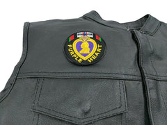 Afghanistan Purple Heart Patch - 3x3 inch