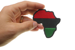 African Map Patch - 3x3 inch