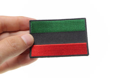 African Flag Patch - 3x2 inch