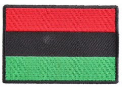 African Flag Patch - 3x2 inch