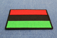 African Flag Patch - 3x2 inch