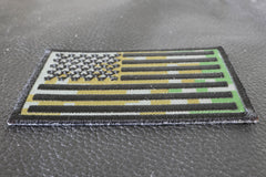 American Flag Camo Patch - 3x2 inch