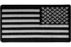 American Flag Patch Reversed 3 inch - 3x1.6 inch