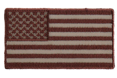 US Flag Patch Earth Terrain 2.5 Inch - 2.5x1.4 inch