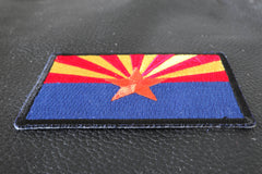 Arizona State Flag Patch - 3x2 inch