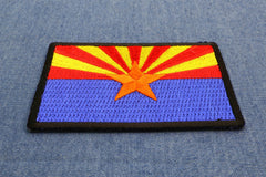 Arizona State Flag Patch - 3x2 inch