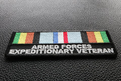 Armed Forces Expeditionary Patch - 4x1.5 inch