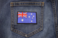 Australian Flag Patch - 3x2 inch