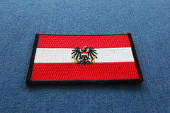 Austrian Flag Patch - 3x2 inch