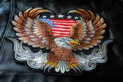 American Flag Eagle Patch - 12x11.5 inch