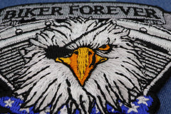 Biker Forever Eagle Eye Patch - 4x3.3 inch