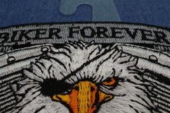 Biker Forever Eagle Eye Patch - 4x3.3 inch