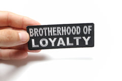 Brotherhood Of Loyalty Military Morale Patch - 4x1.5 inch