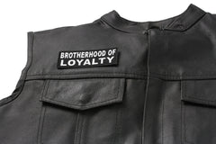 Brotherhood Of Loyalty Military Morale Patch - 4x1.5 inch