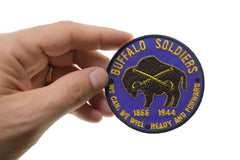 Buffalo Soldiers Patch We Can We Will Read and Forward - 3x3 inch