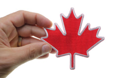 Canada Maple Leaf Iron on Patch - 4x4 inch