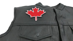 Canada Maple Leaf Iron on Patch - 4x4 inch