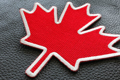 Canada Maple Leaf Iron on Patch - 4x4 inch