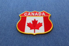 Canadian Shield Patch - Canada Flag - 2.75x2.75 inch