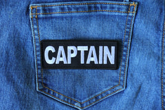 Captain Patch - 4x1.5 inch